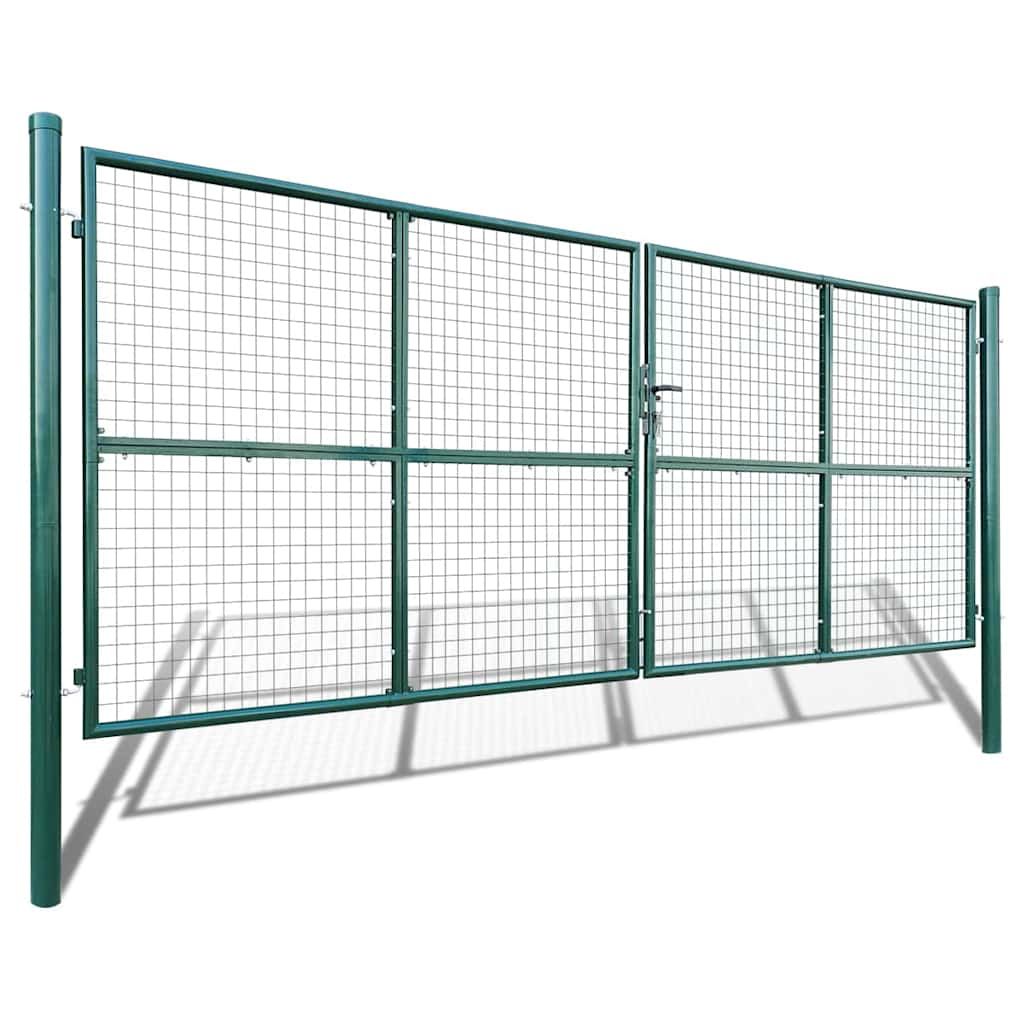 Cancello da Giardino in Rete 400x150 cm vidaXL