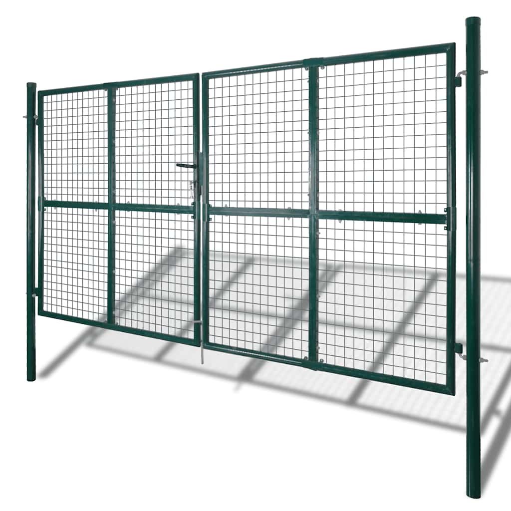 Cancello da Giardino in Rete per Recinzione, Porta, Griglia da Parete 300x200 cm vidaXL