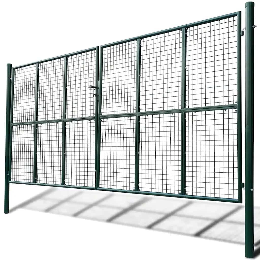 Cancello da Giardino in Rete 400x175 cm vidaXL