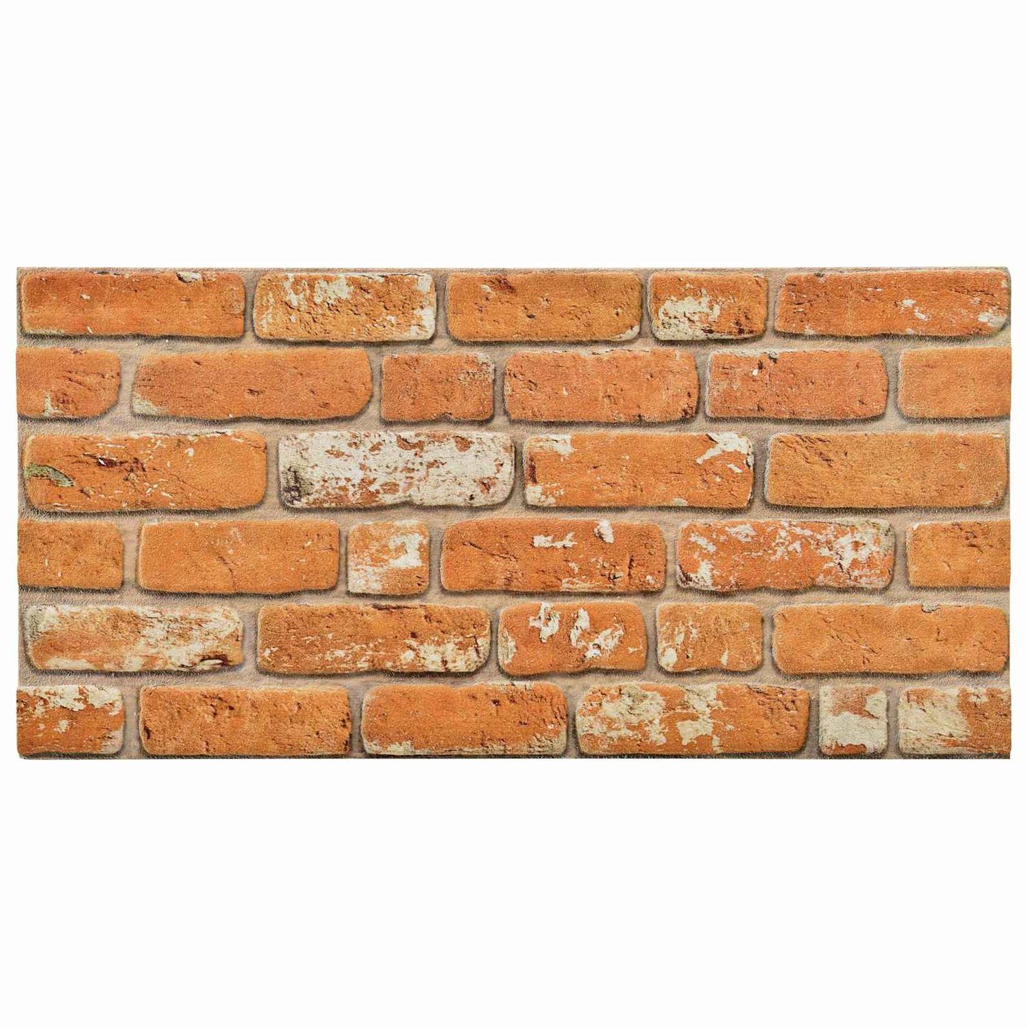 Pannelli da parete 10 pcs Mattone 100 x 50 cm Schiuma EPS vidaXL
