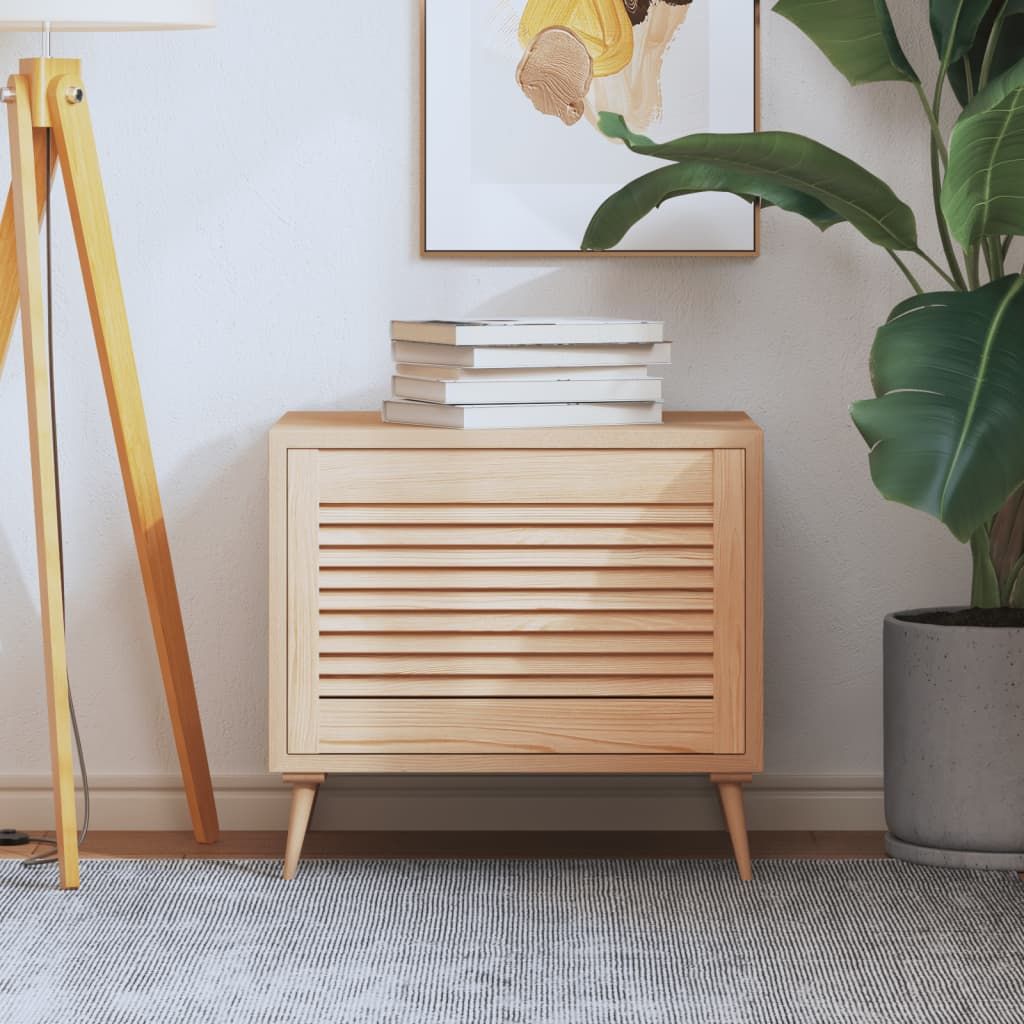Anta con Design a Lamelle 39,5x59,4 cm in Legno di Pino vidaXL