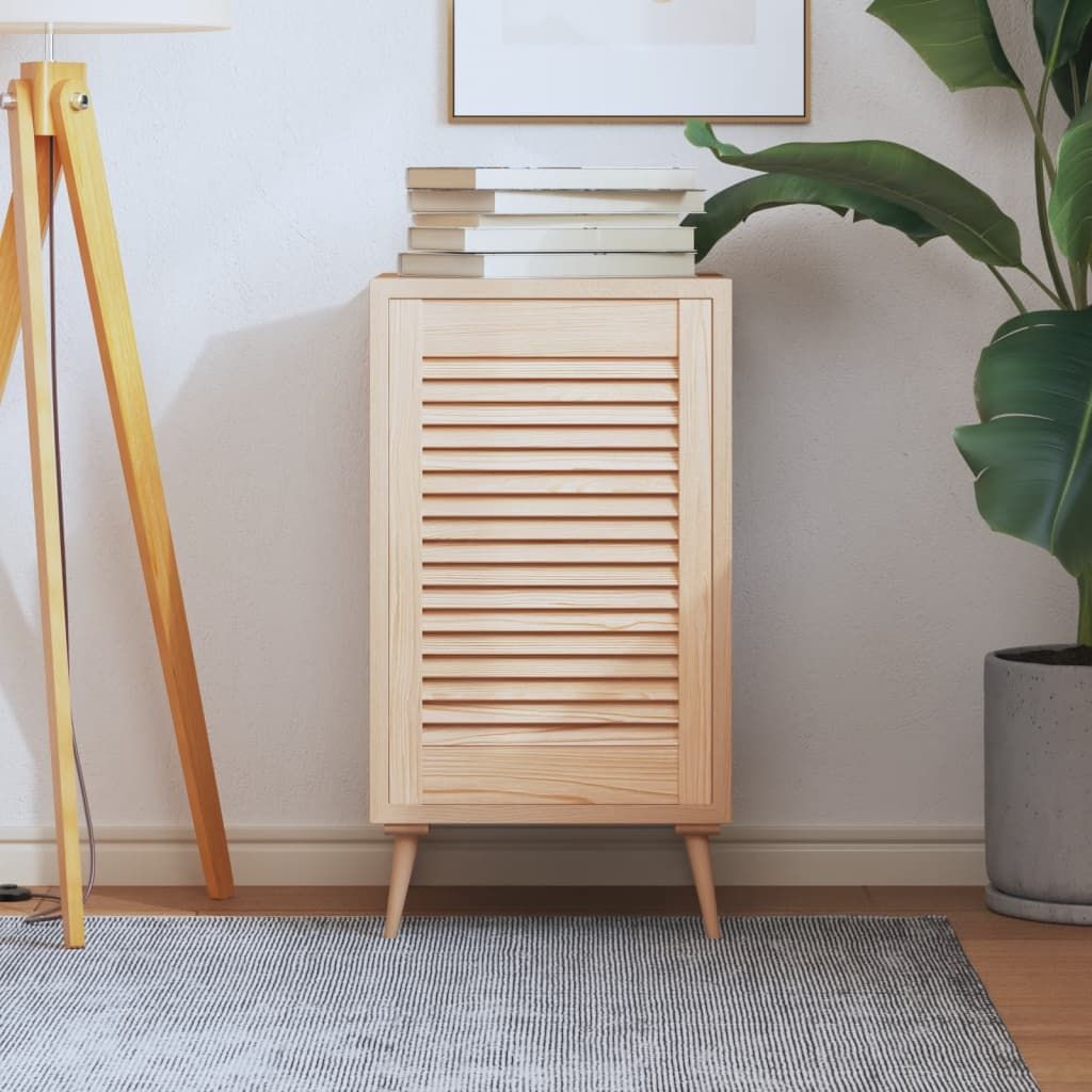 Anta con Design a Lamelle 61,5x39,4 cm in Legno di Pino vidaXL