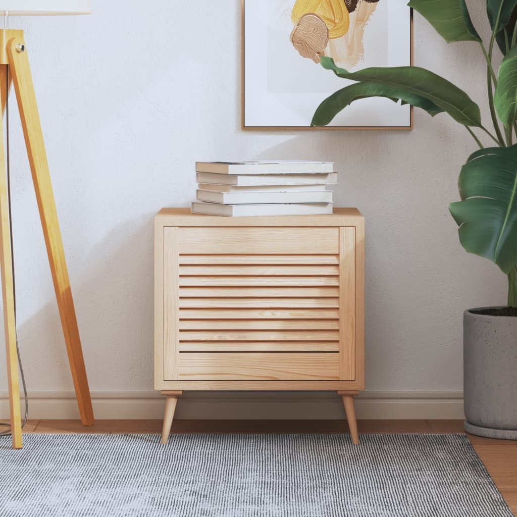 Anta con Design a Lamelle 39,5x49,4 cm in Legno di Pino vidaXL