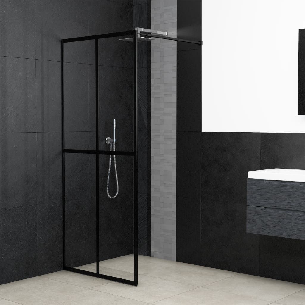 Cabina Doccia con Vetro Temperato Trasparente 118x190 cm vidaXL