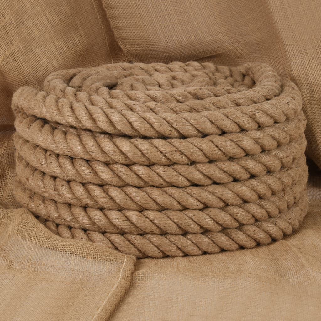 Corda in Juta Lunga 5 m Spessa 40 mm vidaXL