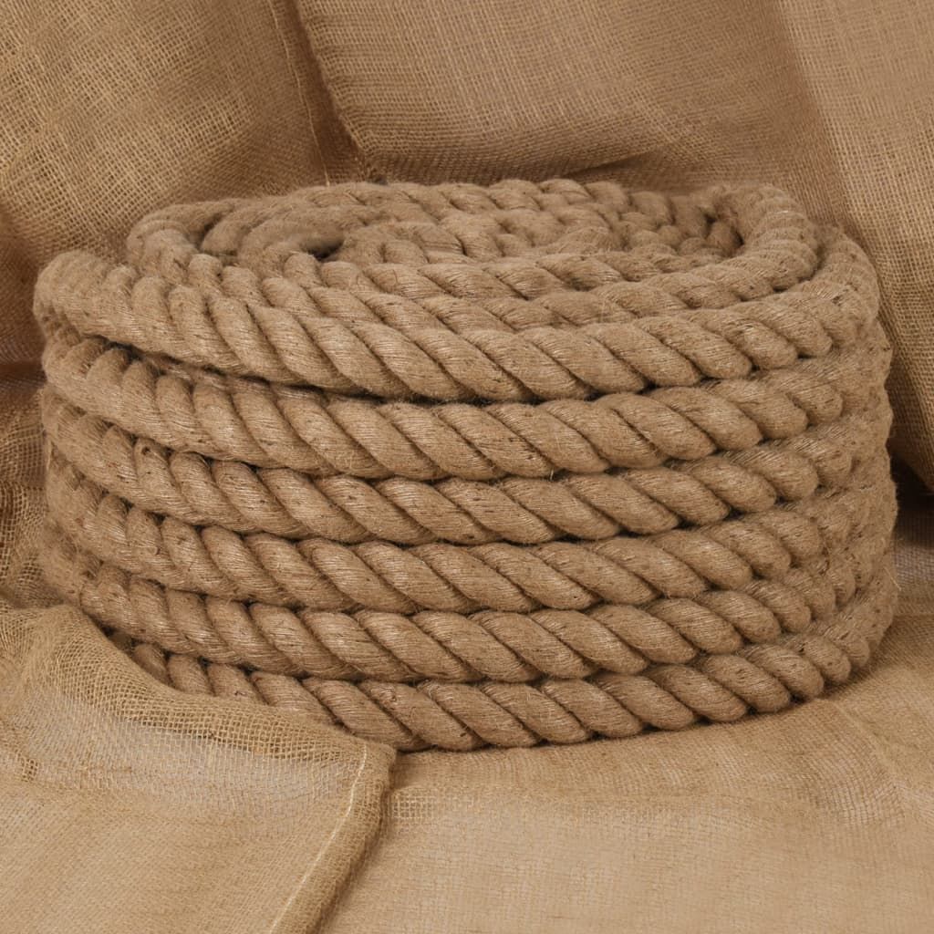 Corda in Juta Lunga 5 m Spessa 60 mm vidaXL