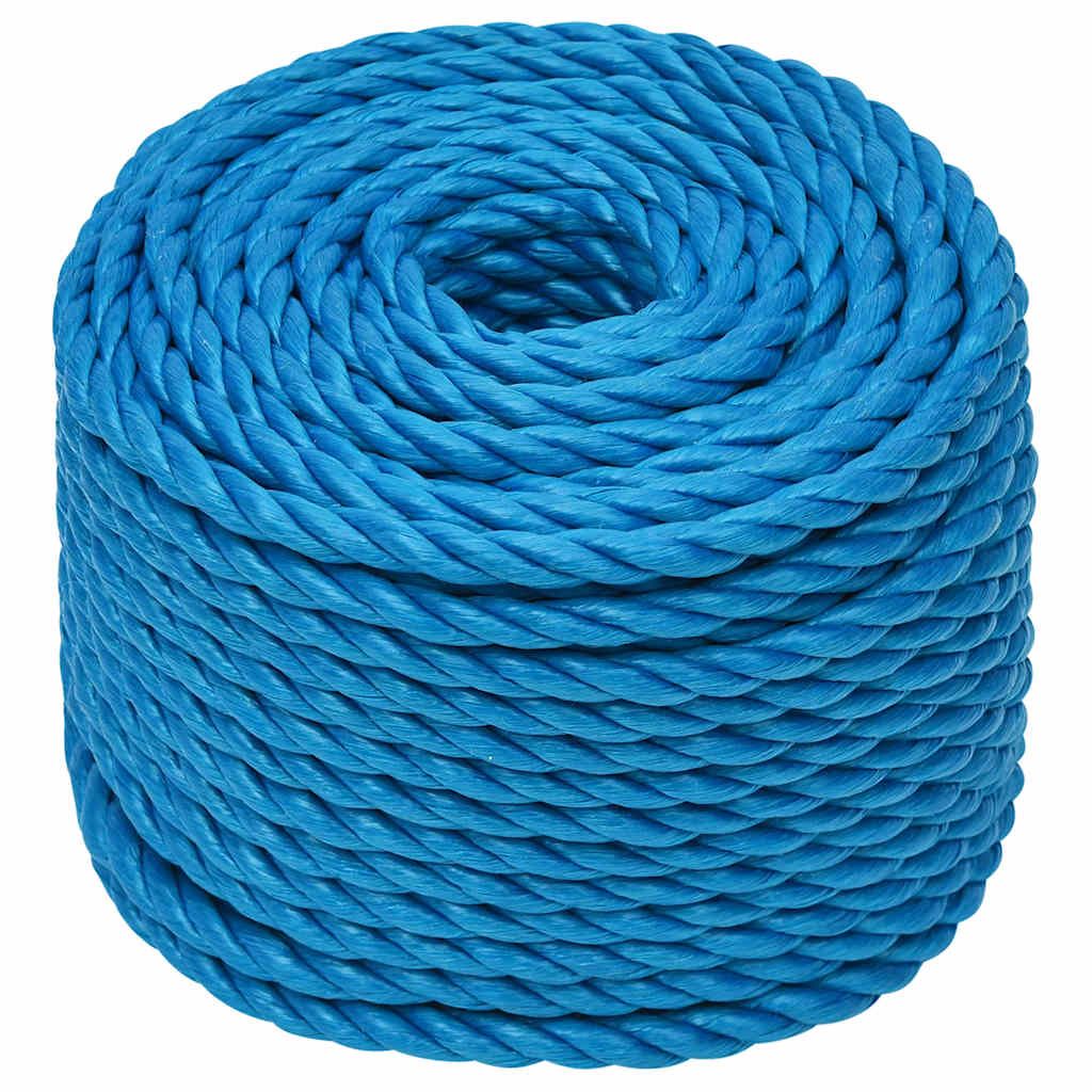 Corda da Lavoro Blu 10 mm 50 m in Polipropilene vidaXL