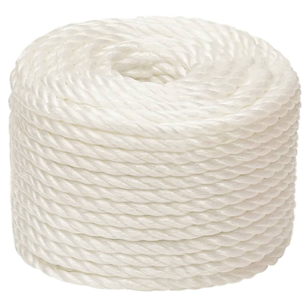 Corda da Lavoro Bianca 12 mm 250 m in Polipropilene vidaXL
