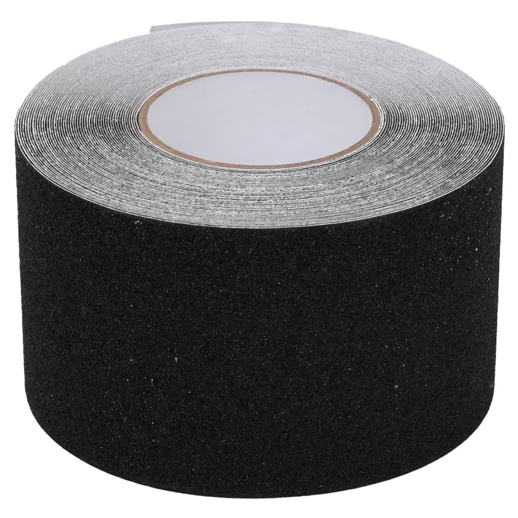 Nastro Antiscivolo Nero 0,1x20 m PVC vidaXL
