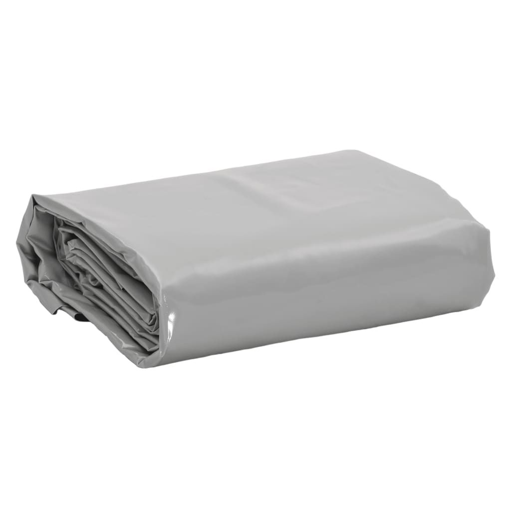 Telone Grigio 4x8 m 650 g/m² vidaXL