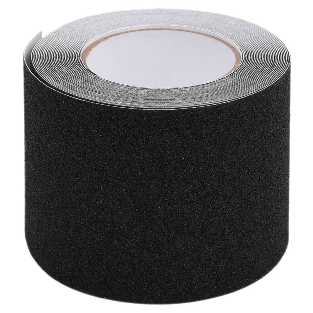 Nastro Antiscivolo Nero 0,1x10 m PVC vidaXL
