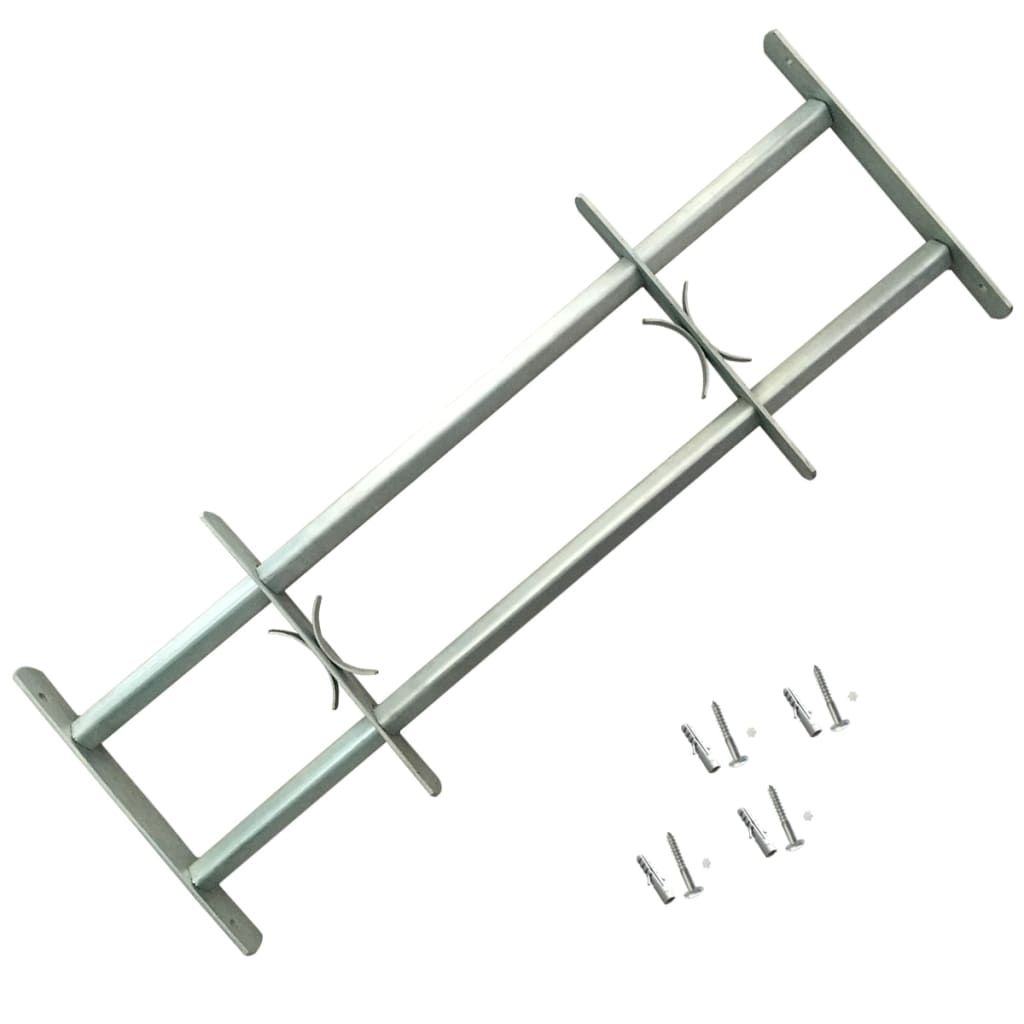 Grate per Finestre Regolabili 2 pz 1000-1500 mm vidaXL