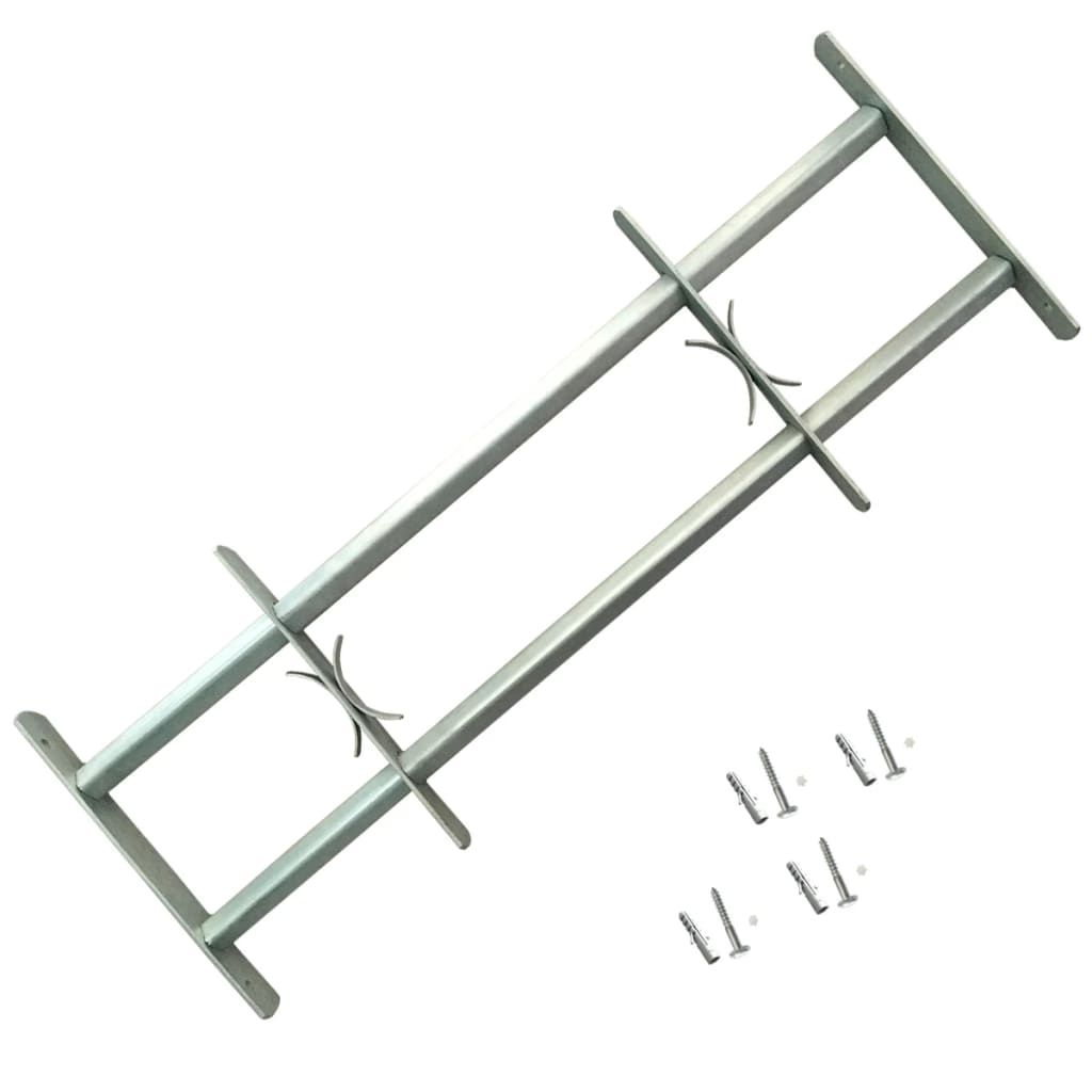 Grate per Finestre Regolabili 2 pz 700-1050 mm vidaXL