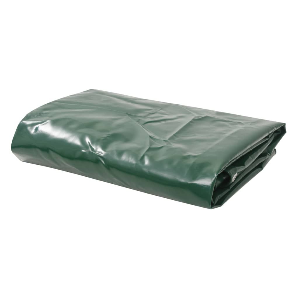 Telone 650 g/m² 1,5x20 m Verde vidaXL
