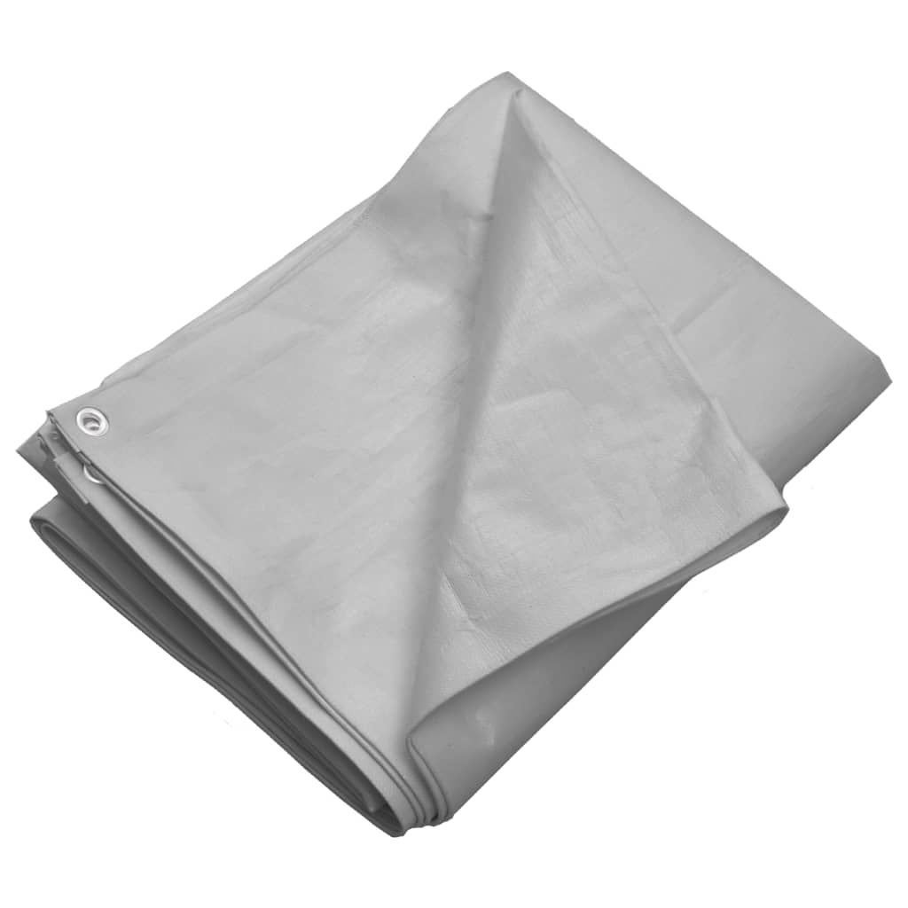 Telone 260 g/m² 4x5 m Grigio HDPE vidaXL