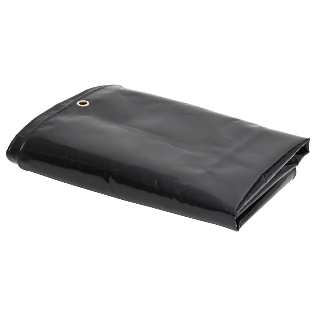 Telone 650 g/m² 4x6 m Nero vidaXL