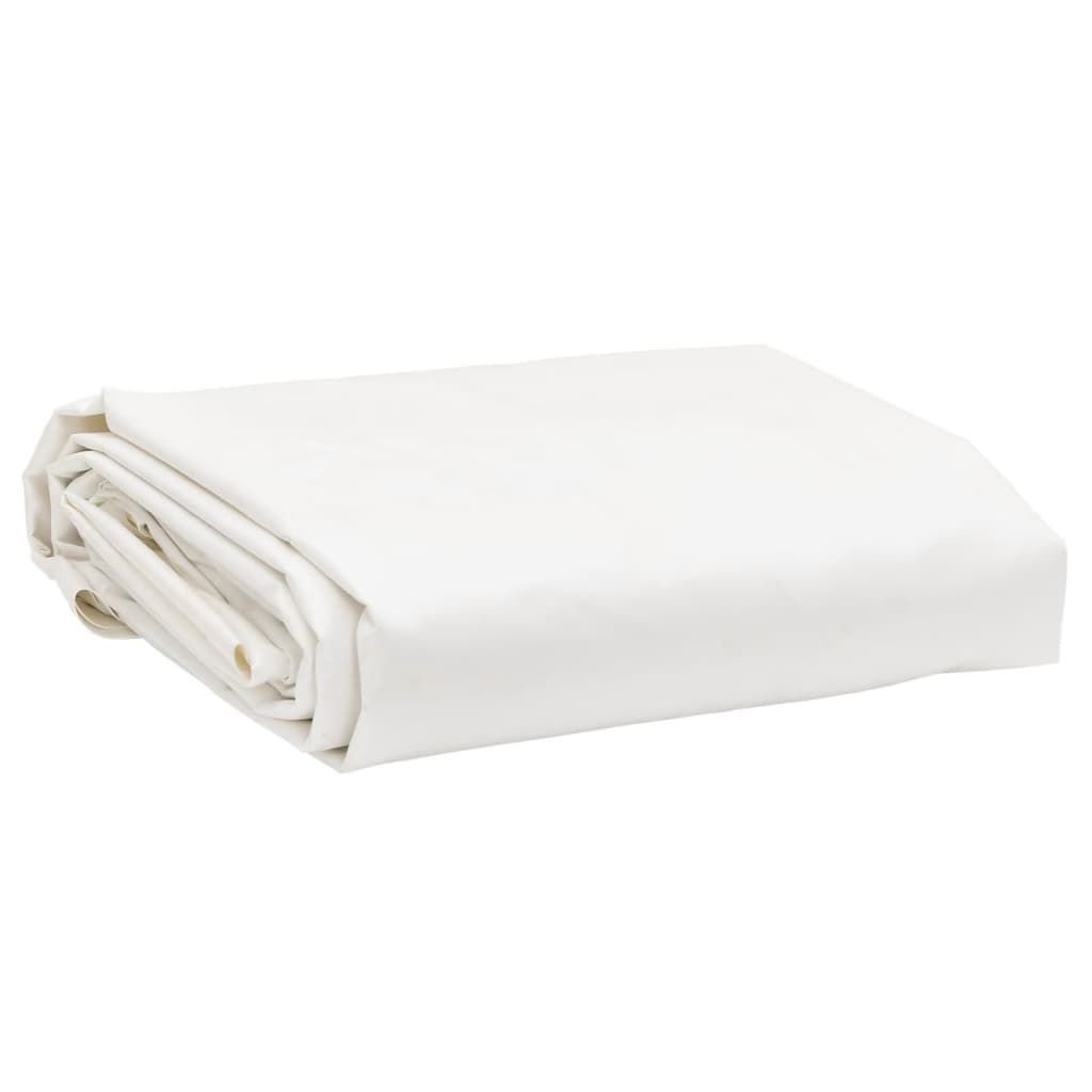 Telone Bianco 1x2,5 m 650 g/m² vidaXL