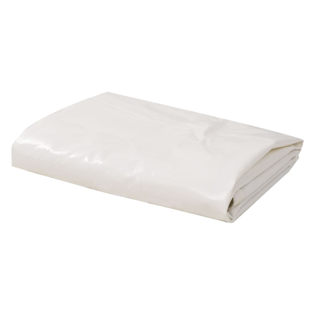 Telone 650 g/m² 6x8 m Bianco vidaXL