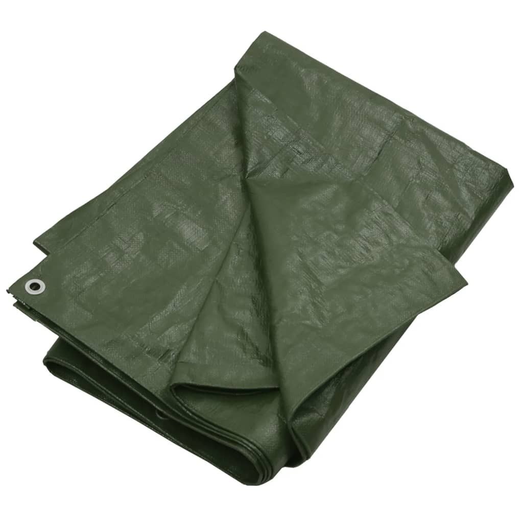 Telone 180 g/m² 8x10 m Verde HDPE vidaXL