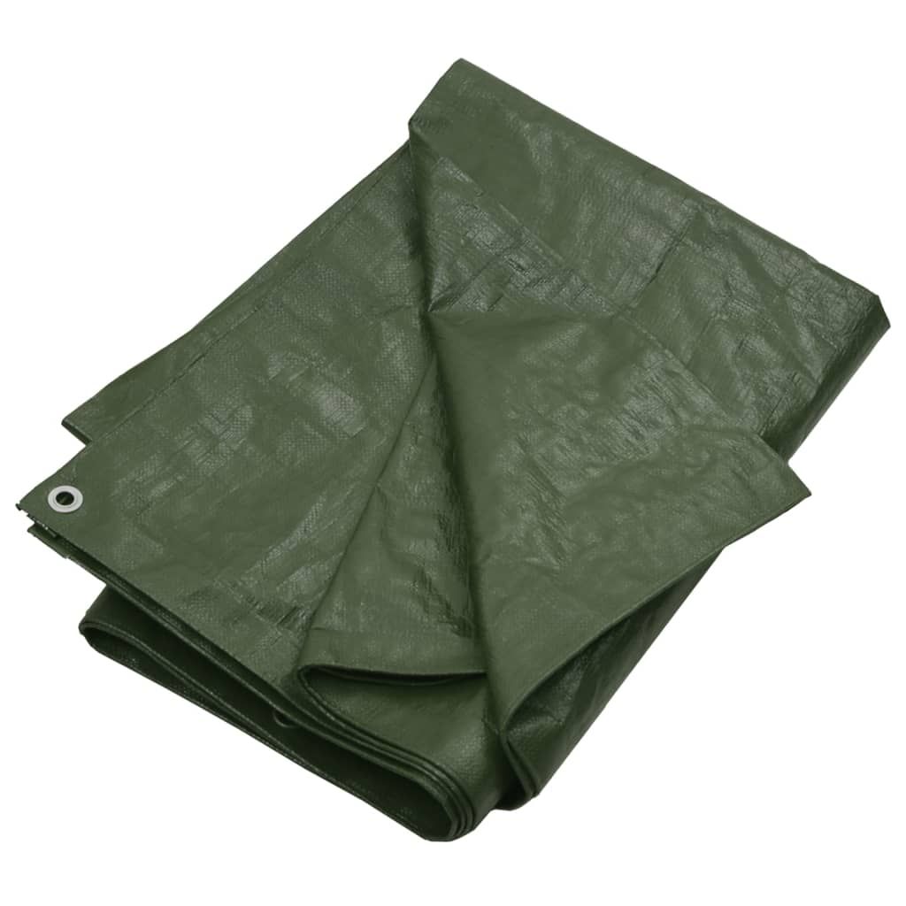 Telone 180 g/m² 6x8 m Verde HDPE vidaXL