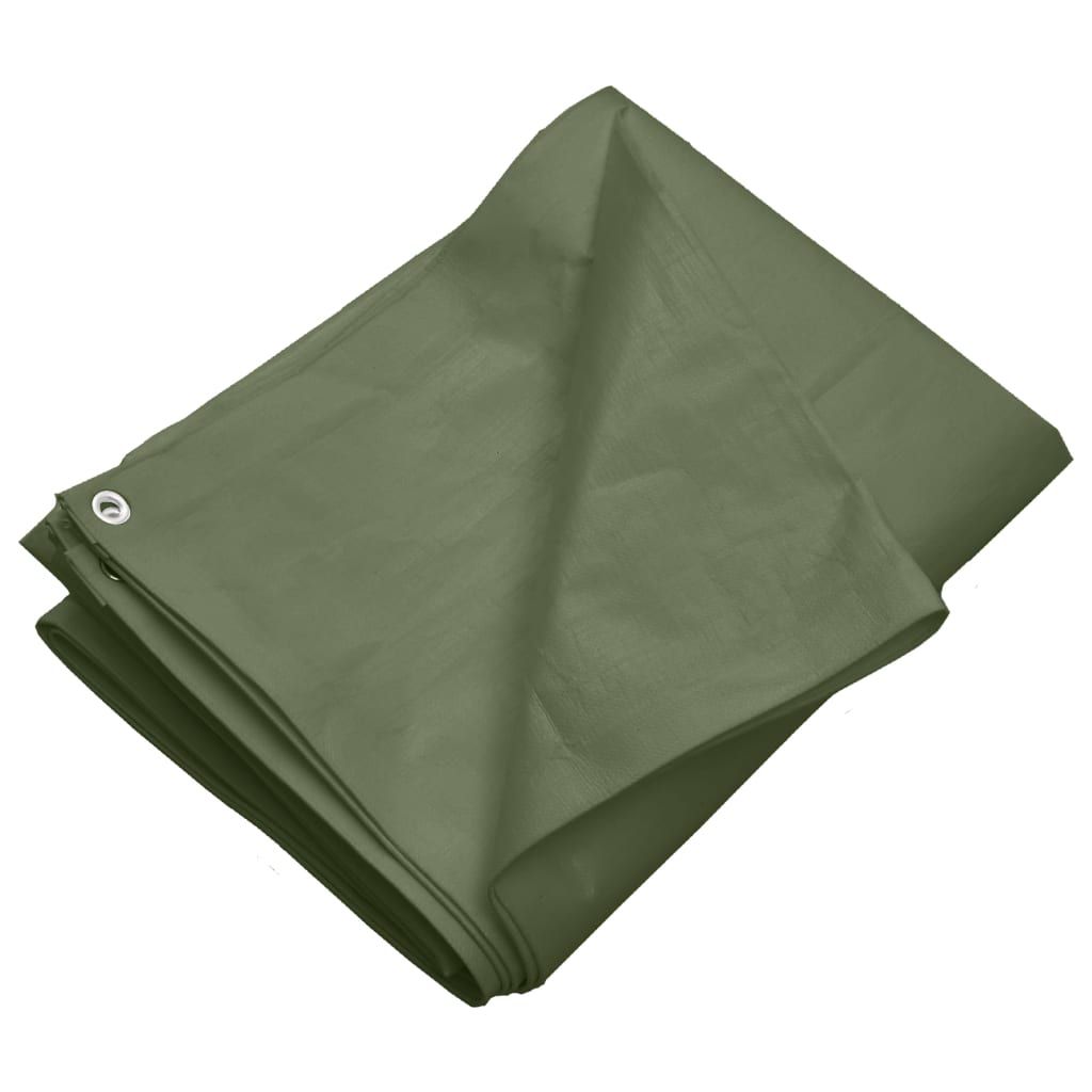 Telone 260 g/m² 6x6 m Verde HDPE vidaXL