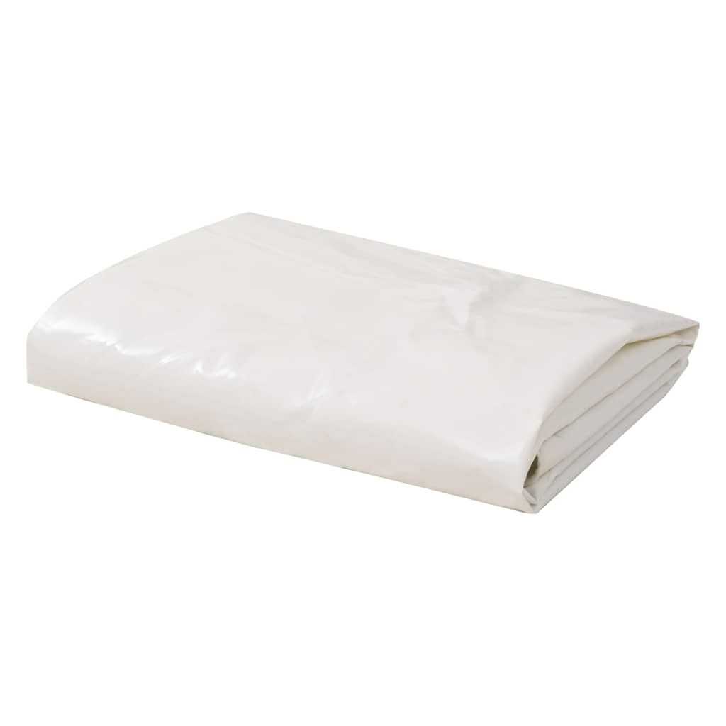 Telone 650 g/m² 1,5x20 m Bianco vidaXL