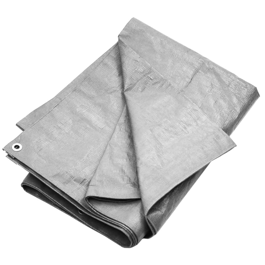 Telone 180 g/m² 6x12 m Grigio HDPE vidaXL