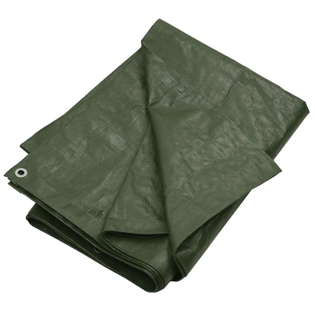 Telone 180 g/m² 8x8 m Verde HDPE vidaXL