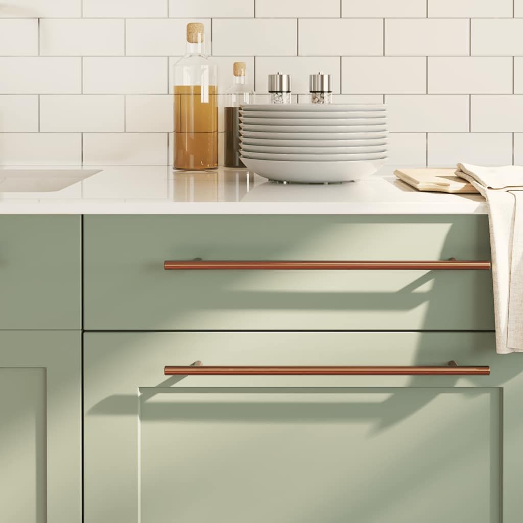 Maniglie per Mobili 5pz Bronzo 320mm in Acciaio Inox vidaXL
