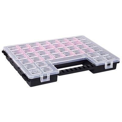 Scatole Assortimento 5 pz con Divisori 385x283x50mm in Plastica vidaXL