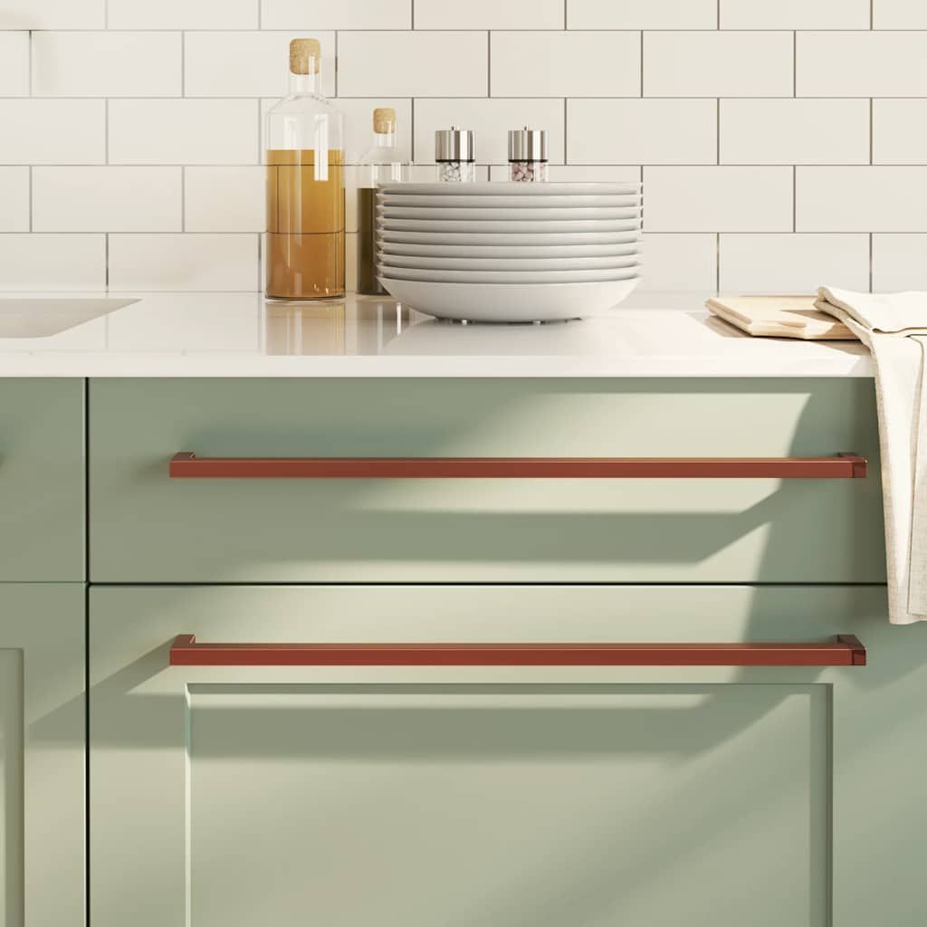 Maniglie per Mobili 5pz Bronzo 480mm in Acciaio Inox vidaXL