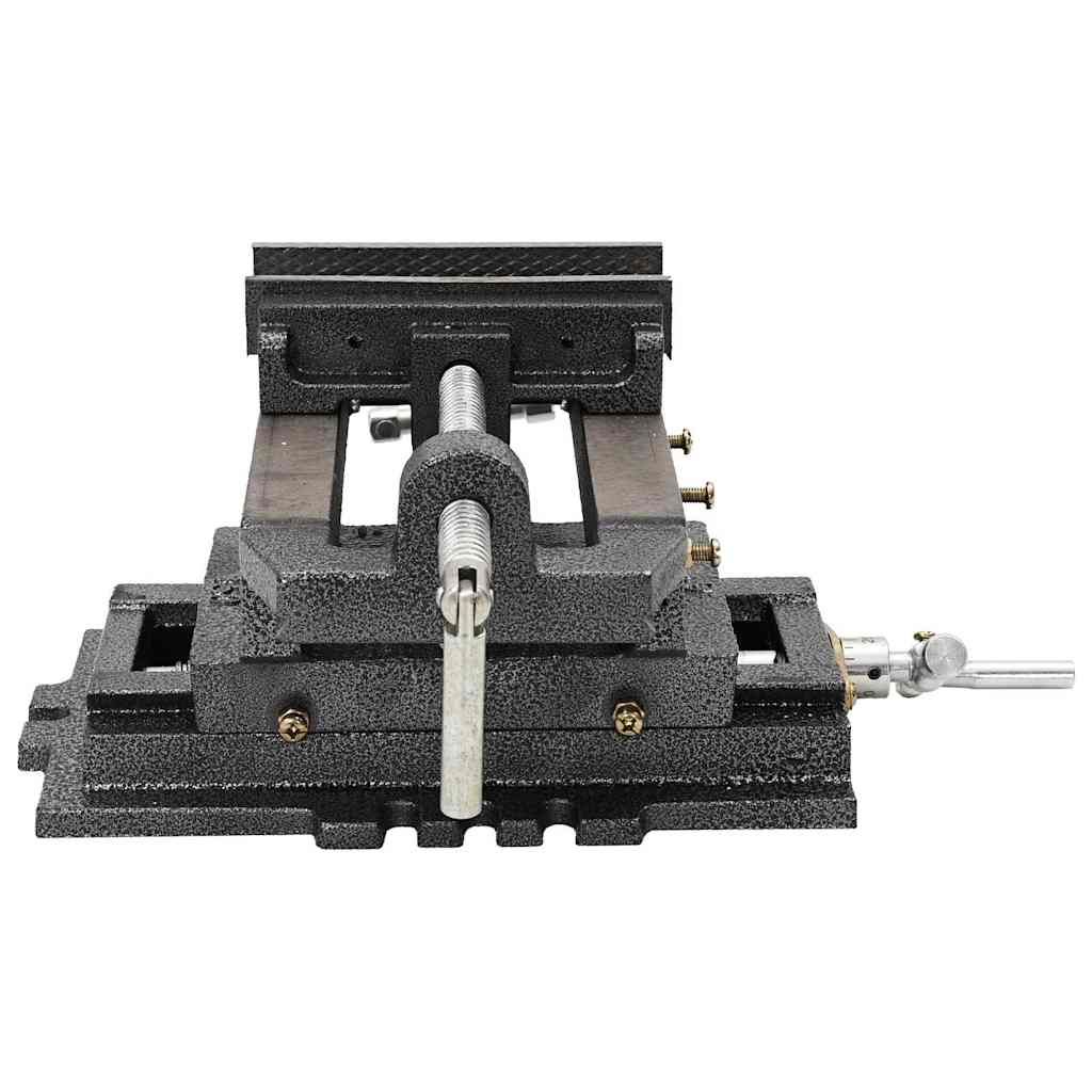Morsa Manuale Slitta Trasversale per Trapano a Colonna 150 mm vidaXL