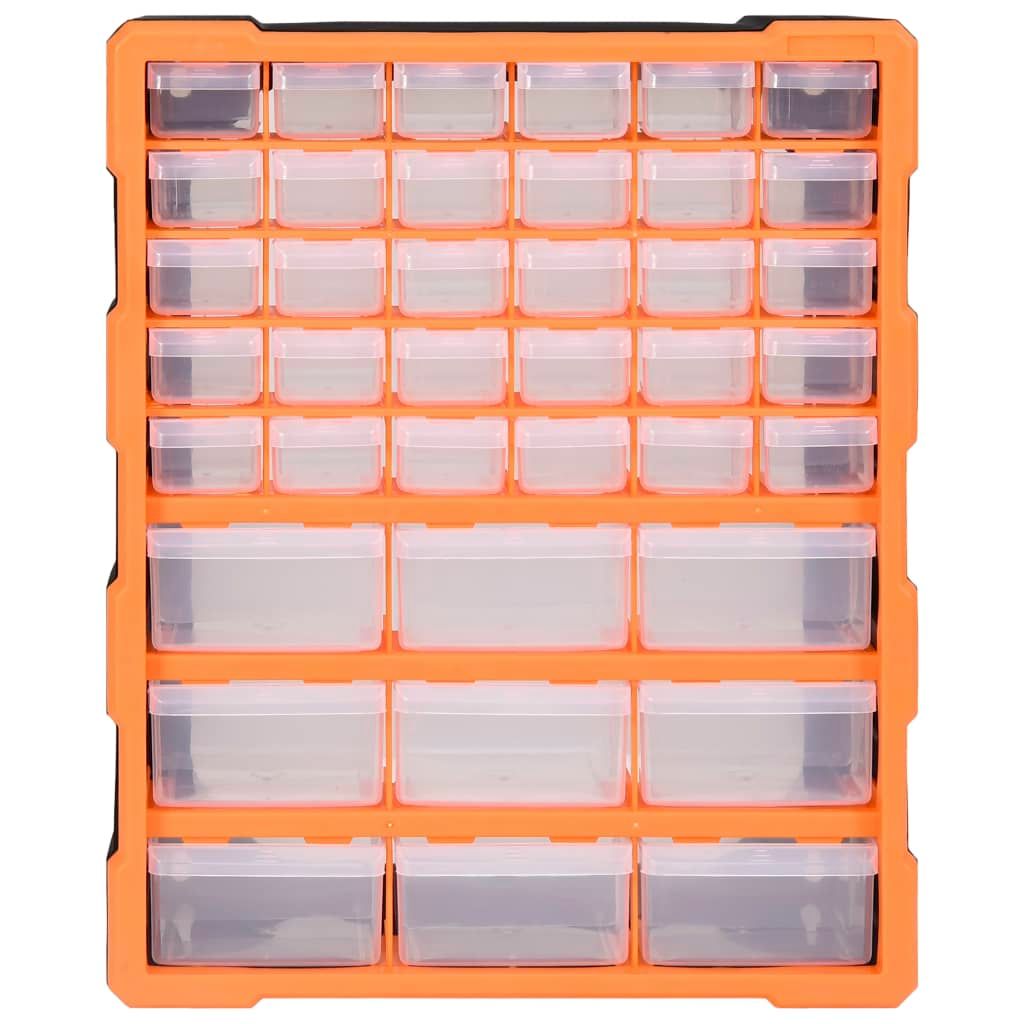 Mobile Contenitore con 39 Cassetti 38x16x47 cm vidaXL