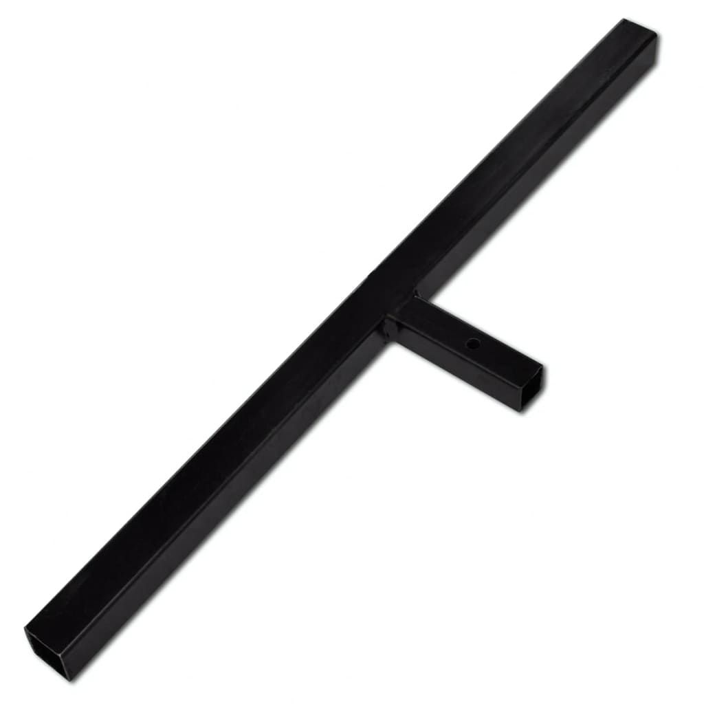 Trapano da Terra Maniglia Auger 100 mm Tre Spirali Acciaio Nero vidaXL