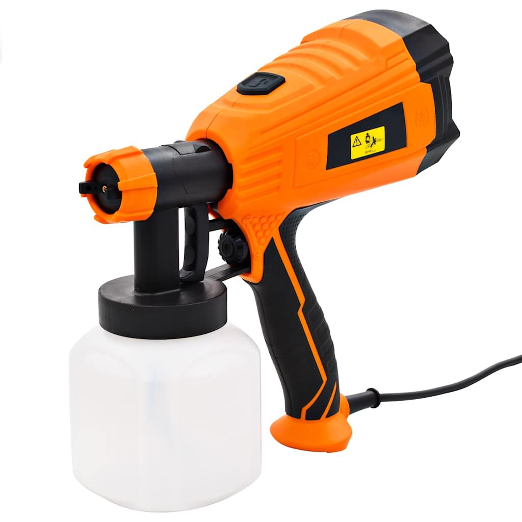 Spruzzatore di Vernice Elettrico con 3 Ugelli 500 W 800 ml vidaXL