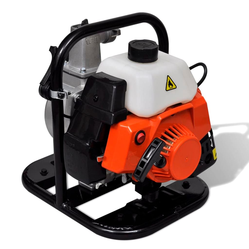 Pompa d'Acqua a Benzina 2 Tempi 1,2 kW 0,95 L vidaXL