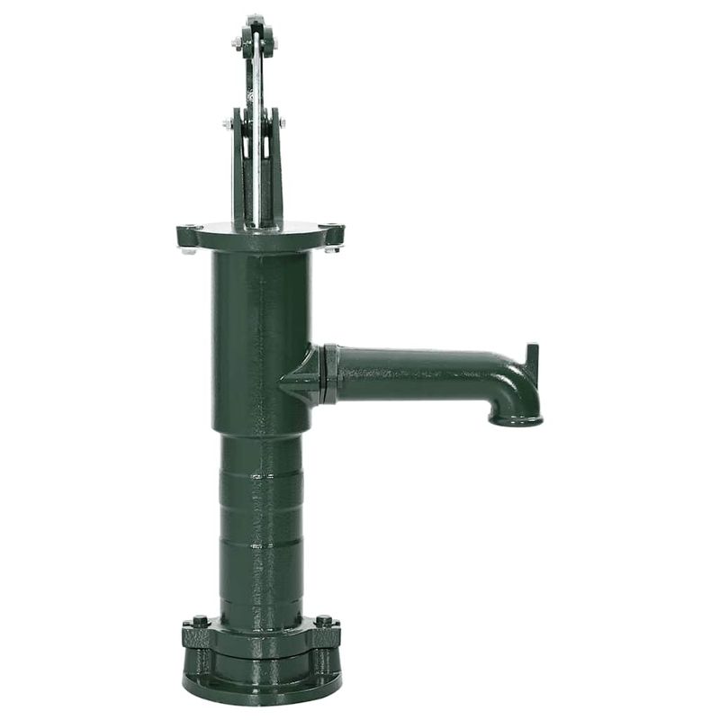 Pompa d'Acqua Manuale da Giardino in Ghisa vidaXL