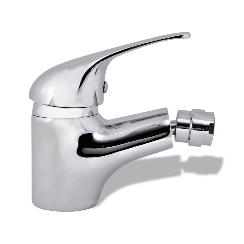 Rubinetto Miscelatore da Bagno e Bidet Cromo vidaXL