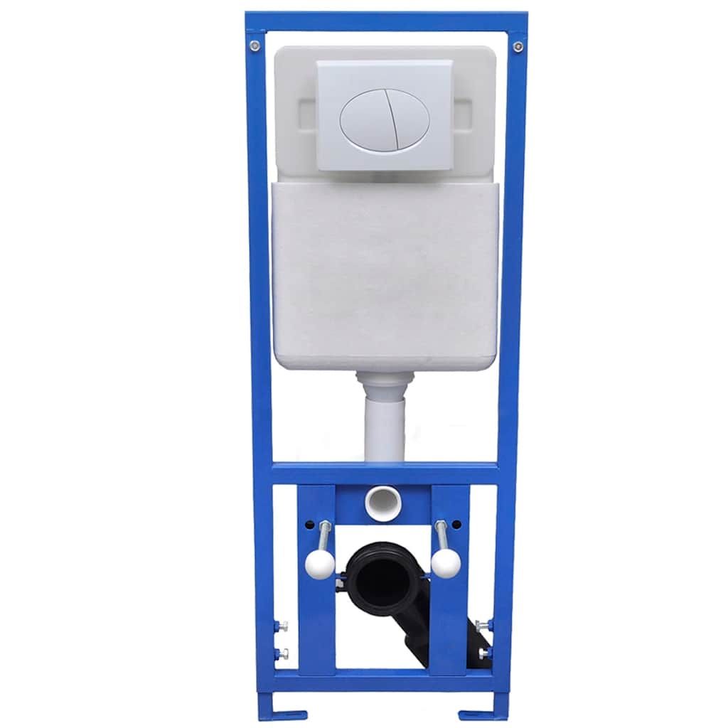 Sciacquone a Scomparsa 11 L 41x14x(110-125) cm vidaXL