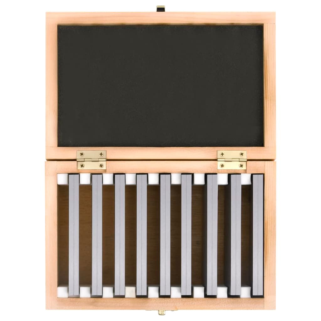 Blocchi Paralleli 100 mm 18 pz 10-42 mm vidaXL
