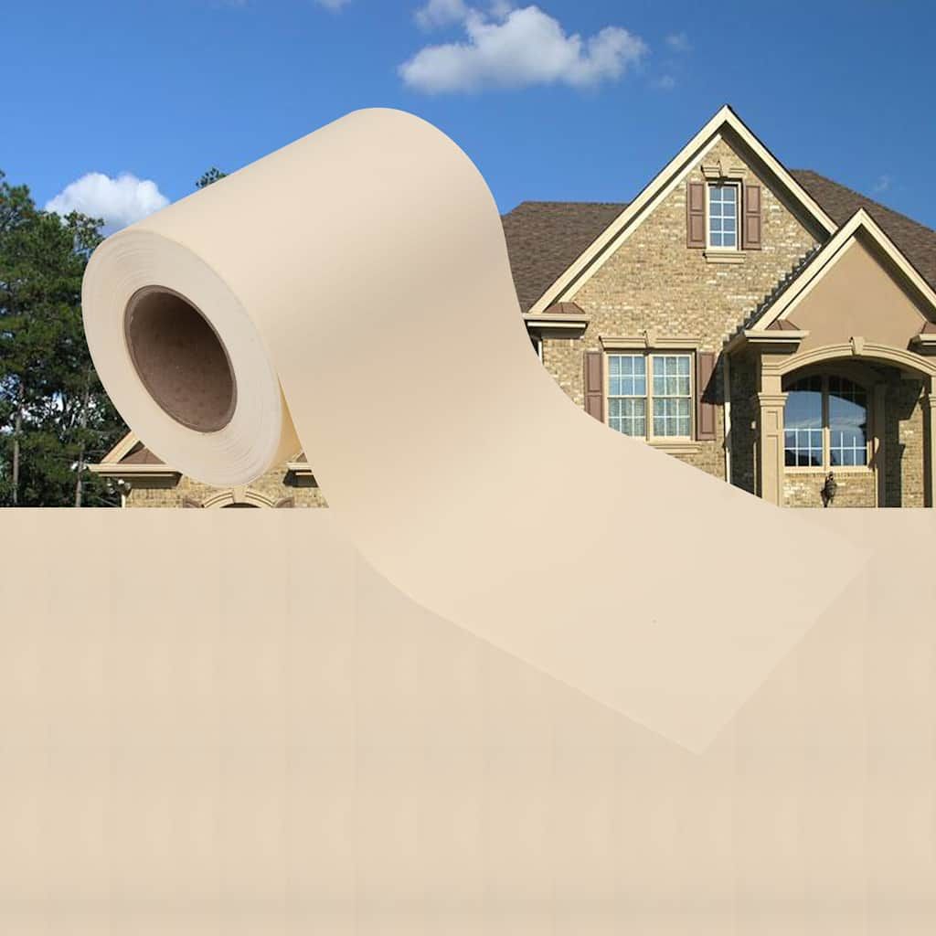 Recinzione Frangivento da Giardino PVC 35x0,19 m Crema vidaXL