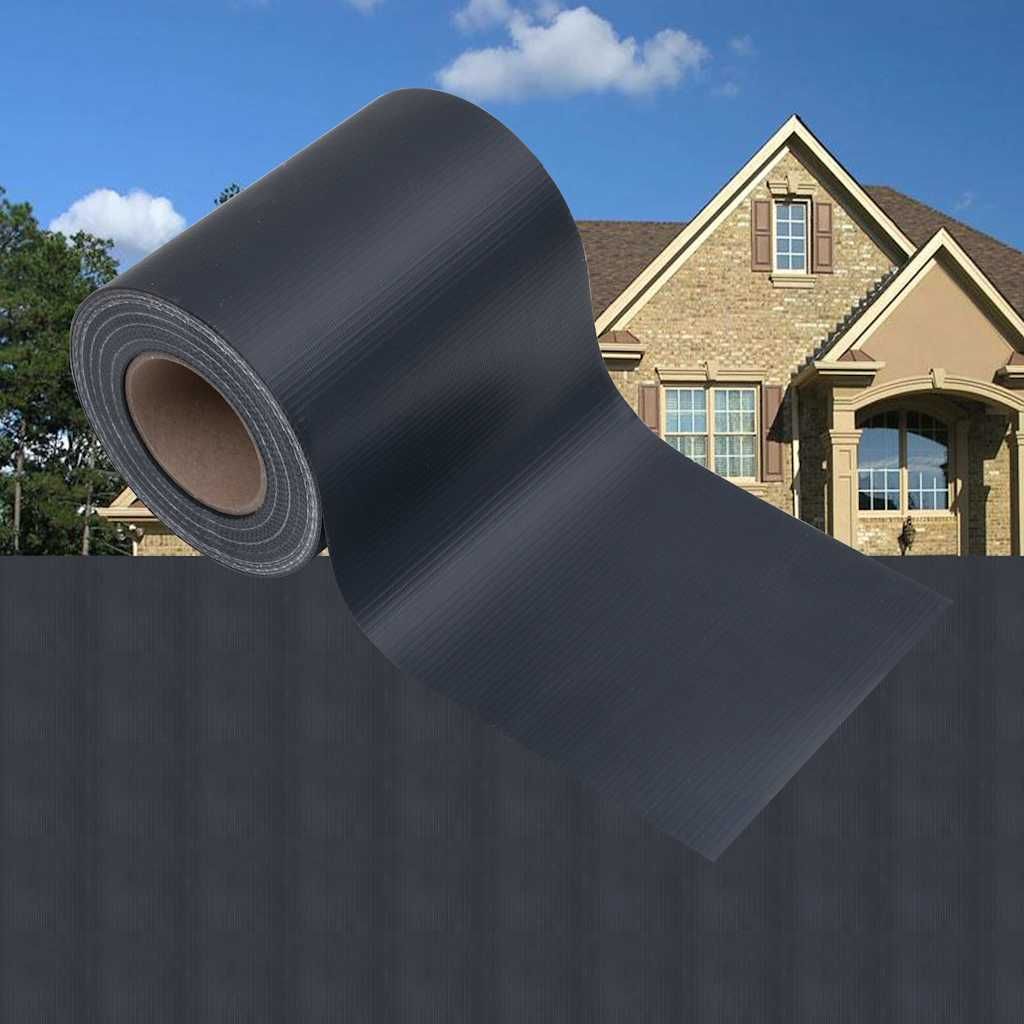 Recinzione Frangivento Giardino PVC 35x0,19m Grigio Scuro Opaco vidaXL