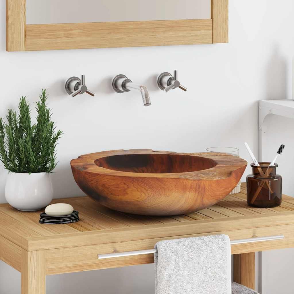 Lavabo in Legno di Teak 45 cm vidaXL