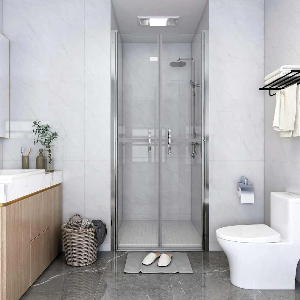 Porta per Doccia in ESG Trasparente 101x190 cm vidaXL