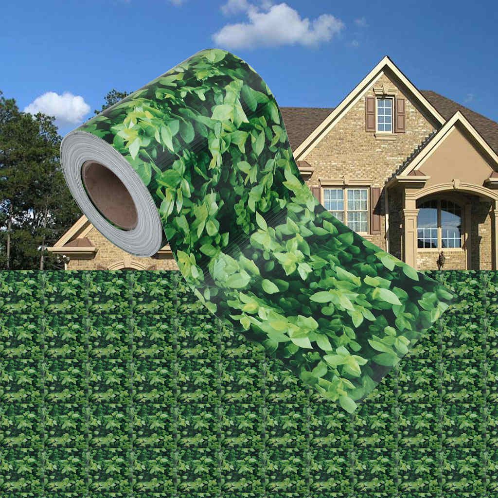 Recinzione Frangivento da Giardino PVC 35x0,19 m Verde vidaXL
