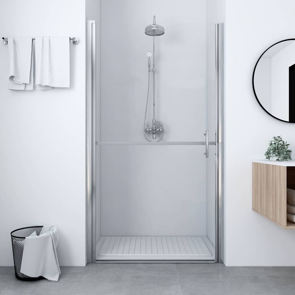 Porta per Doccia in Vetro Temperato 91x195 cm vidaXL