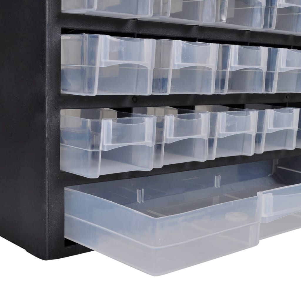Cassetta Porta Attrezzi in Plastica con 41 Cassetti vidaXL