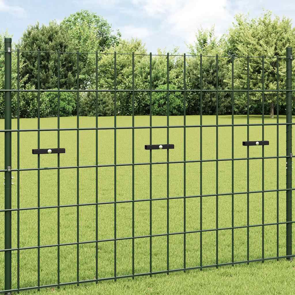 Set di Connettori per Griglie da Giardino 10 pz Antracite vidaXL