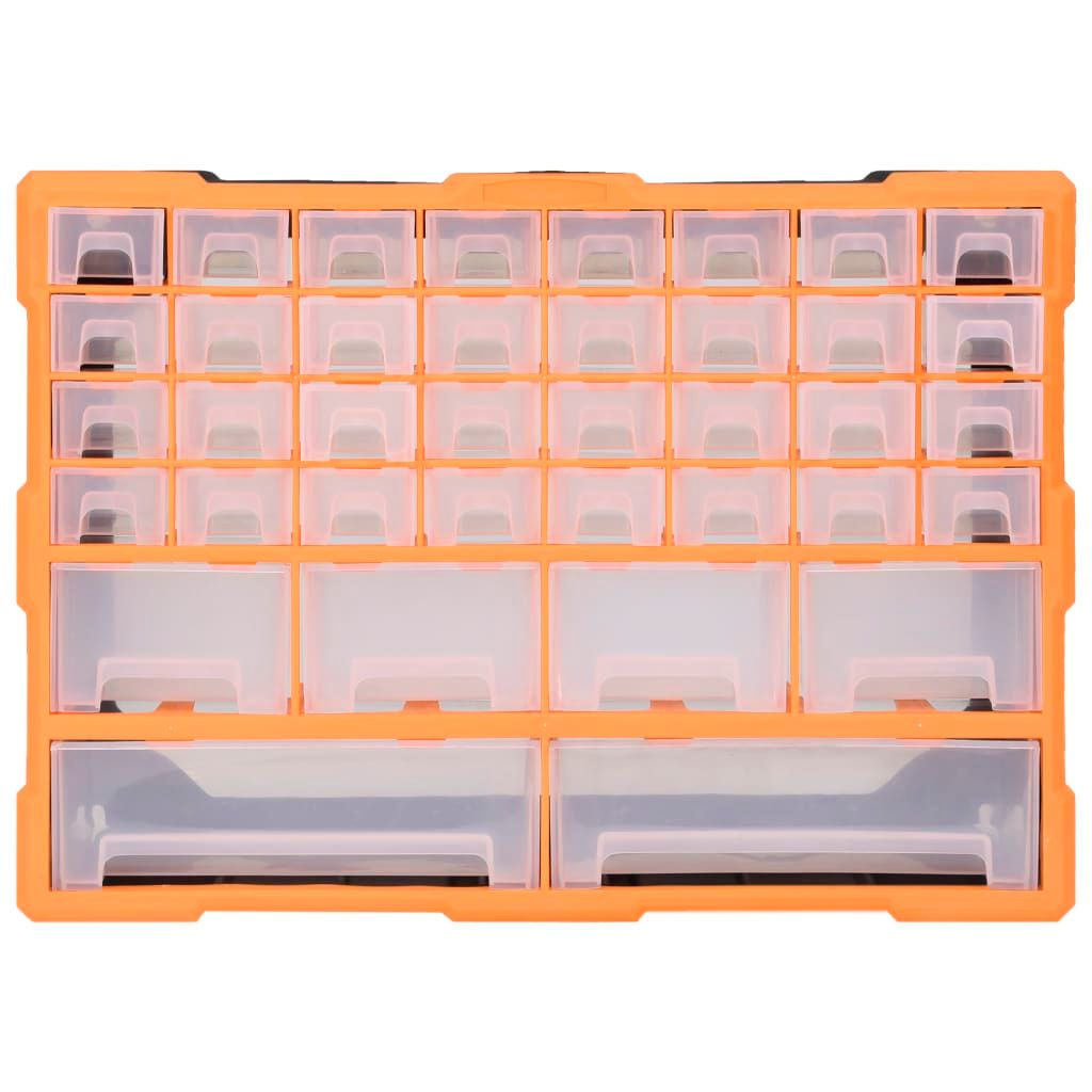 Mobile Contenitore con 38 Cassetti 52x16x37,5 cm vidaXL