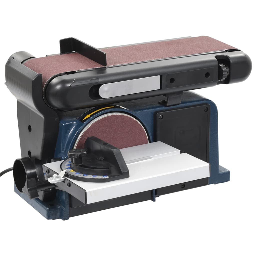 Levigatrice a Nastro e a Disco Elettrica 370 W 150 mm vidaXL